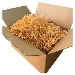 Zikzak Kırpık Kağıt Somon 1 kg Paket Dolgu Malzemesi