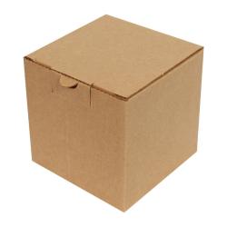 10,5x10,5x8 cm Kraft Karton Kutu Tek Oluklu