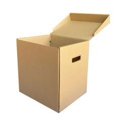 32x26x33cm Kutu El Tutamaklı Açılır Kapaklı Çift Oluklu