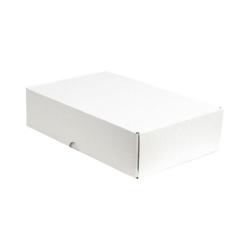 33,5x33,5x8 cm Beyaz Karton Kutu Kilitli